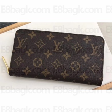 Louis Vuitton Zippy Wallet Monogram Canvas M41896 Red