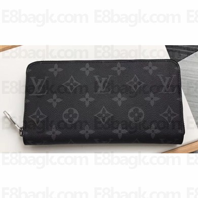 Louis Vuitton Zippy Wallet Monogram Eclipse Canvas M42616