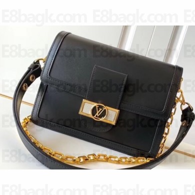 Louis Vuitton Lugano Dauphine MM Bag M55821 Black Cruise 2020