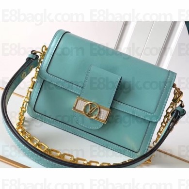 Louis Vuitton Lugano Dauphine MM Bag Bleu Azur Blue Cruise 2020