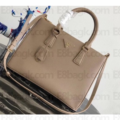 Prada Galleria Medium Saffiano Leather Bag 1BA274 Nude