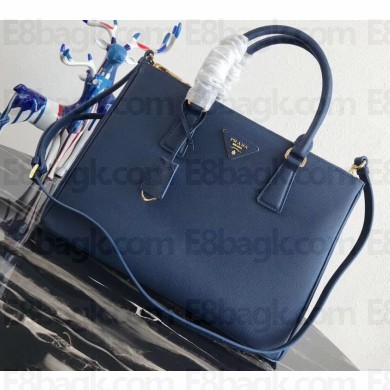 Prada Galleria Medium Saffiano Leather Bag 1BA274 Blue