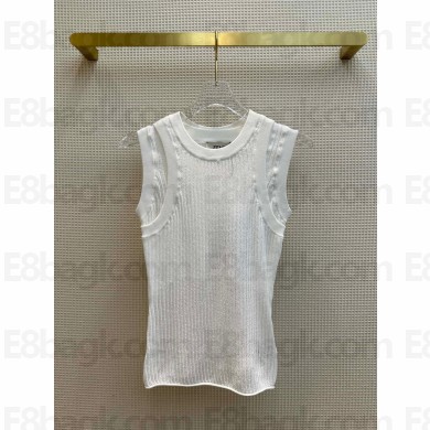 fendi White viscose top 2023 