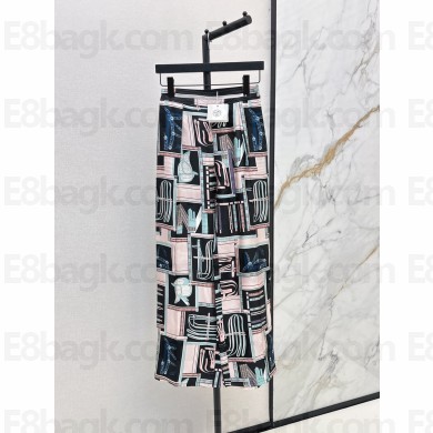 hermes printed silk pants 2024
