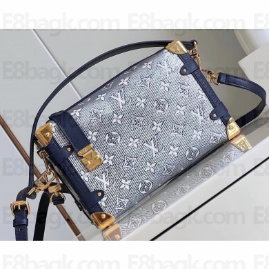 Louis Vuitton Side Trunk Bag in Monoglam Canvas M22944 2023