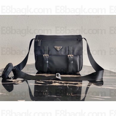 PRADA Re-Nylon shoulder bag BLACK 1BD953