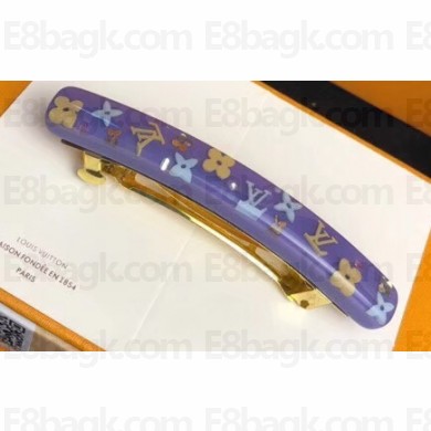 Louis Vuitton Resin Monogram Hair Barrette 11