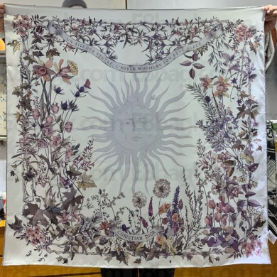 Dior 4 Saisons Été Soleil 90 Square Scarf 01 2024