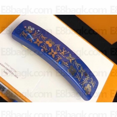 Louis Vuitton Resin Monogram Hair Barrette 08