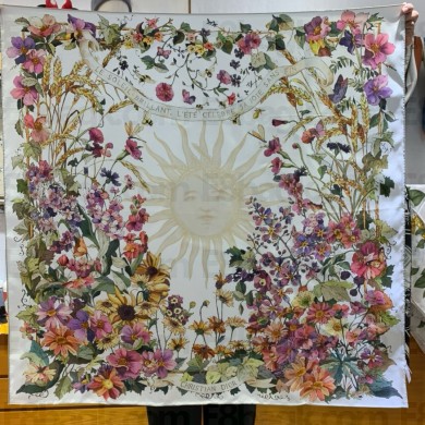 Dior 4 Saisons Été Soleil 90 Square Scarf 03 2024