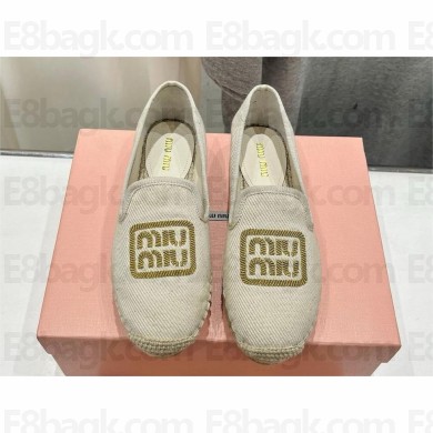 MIU MIU logo-embroidered espadrilles 02 2024