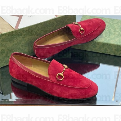 Gucci Jordaan loafer ‎406994 red 2023