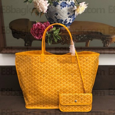 Goyard Anjou Reversible Tote PM/GM Bag yellow