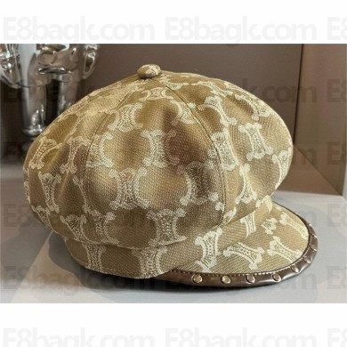 celine cotton baseball cap beige 2024