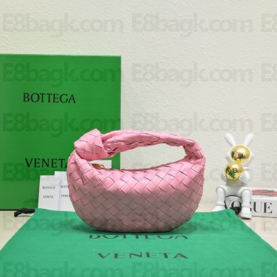 Bottega Veneta intrecciato leather mini jodie top handle bag ribbon 2023