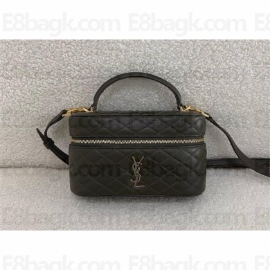 Saint Laurent GABY vanity bag in lambskin LIGHT MUSK(original quality)