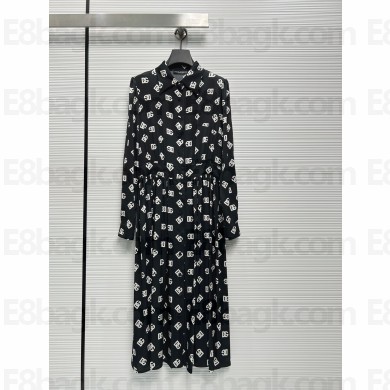 Dolce & Gabbana LOGO PRINTED dress 2023 
