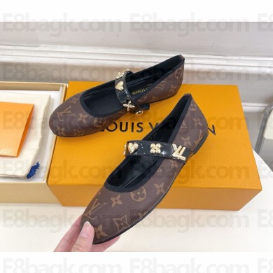 louis vuitton  Romy Flat Ballerina Monogram brown 2024