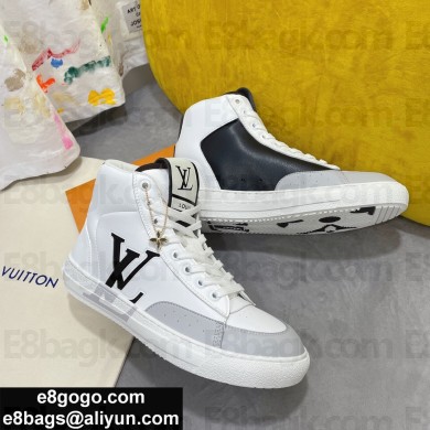 Louis Vuitton Leather material Couple sneakers in white  Ls054