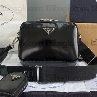 Prada Cowhide camera bag in Black Pb015