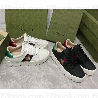gucci Ace embroidered platform sneaker 577573