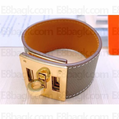 hermes bangle in epsom leather etoupe 2025