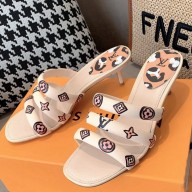 Louis Vuitton sheepskin Appeal the kitten heel sandal 1A93WL