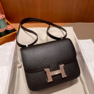 Hermes Constance 18/23 Bag in original Epsom Leather black