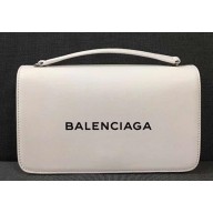 Balenciaga Everyday Chain Wallet 502027 White 2018