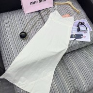 Miu Miu long dress White 2025