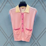 Chanel multicolor knitted t-shirt 2025