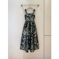 Dior dress with belt black/gold 2025