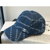 Chanel denim Baseball Cap 01 2025