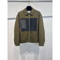 LOEWE Jacket in cotton Khaki Green 2025