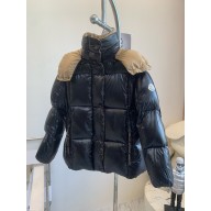 Moncler Black Parana Short Down Jacket 2024