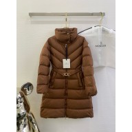 Moncler Brown Brou Tech Down Jacket 2024