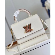 LOUIS VUITTON Twist MM BAG IN EPI LEATHER Quartz M22236 2023