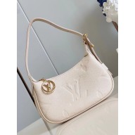 louis vuitton Monogram Empreinte mini moon bag M82519 CREAM 2023
