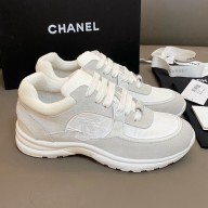 Chanel 3M reflective material Mixed colors sports shoes White Cs035