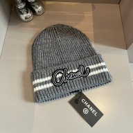chanel graffiti Beanie GRAY 2024 