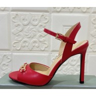 TOM FORD Whitney calf leather sandals red heel 10.5cm 2025