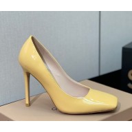 Gianvito Rossi Heel 10.5cm Pumps patent leather yellow 2025