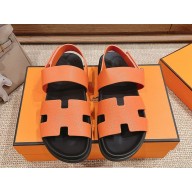 Hermes women/men Genius sandal in calfskin goatskin 10 2024