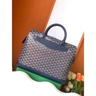 GOYARD CISALPIN document case dark blue 2024