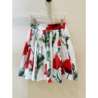 D&G rose PRINTED skirt 2023
