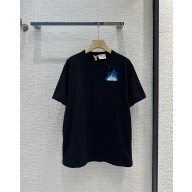 Loewe Calcifer pocket T-shirt in cotton BLACK 2023