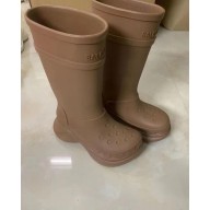 Balenciaga Women's Crocs™ Boot in Brown 2022
