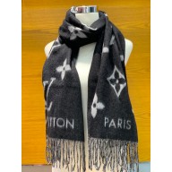LOUIS VUITTON Reykjavik cashmere Scarf M71040