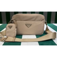 Prada Re-Nylon shoulder bag 1BC167 Beige 2023