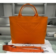 Prada Drill tote bag 2VG081 Orange 2023